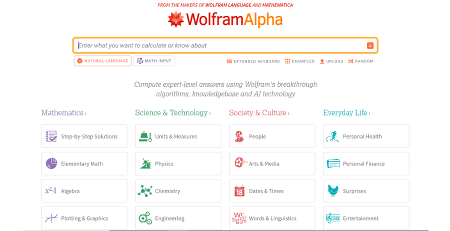 wolfram alpha